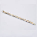 Load image into Gallery viewer, Broad Platinum &amp; Rose Gold Bracelet for Men JL PTB 708
