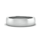 Load image into Gallery viewer, Classic Matte Finish Plain Platinum Band for Men JL PT 667
