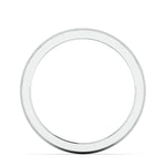 Load image into Gallery viewer, Classic Matte Finish Plain Platinum Band for Men JL PT 667
