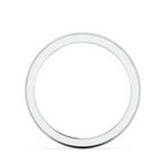 Load image into Gallery viewer, Classic Matte Finish Plain Platinum Band for Men JL PT 667
