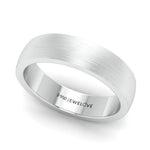 Load image into Gallery viewer, Classic Matte Finish Plain Platinum Band for Men JL PT 667
