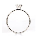 Load image into Gallery viewer, Classic 6 Prong Solitaire Ring made in Platinum SKU 0011
