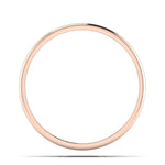 Load image into Gallery viewer, Classic Plain Platinum Couple Rings With a Rose Gold Border JL PT 633
