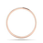 Load image into Gallery viewer, Classic Plain Platinum Couple Rings With a Rose Gold Border JL PT 633
