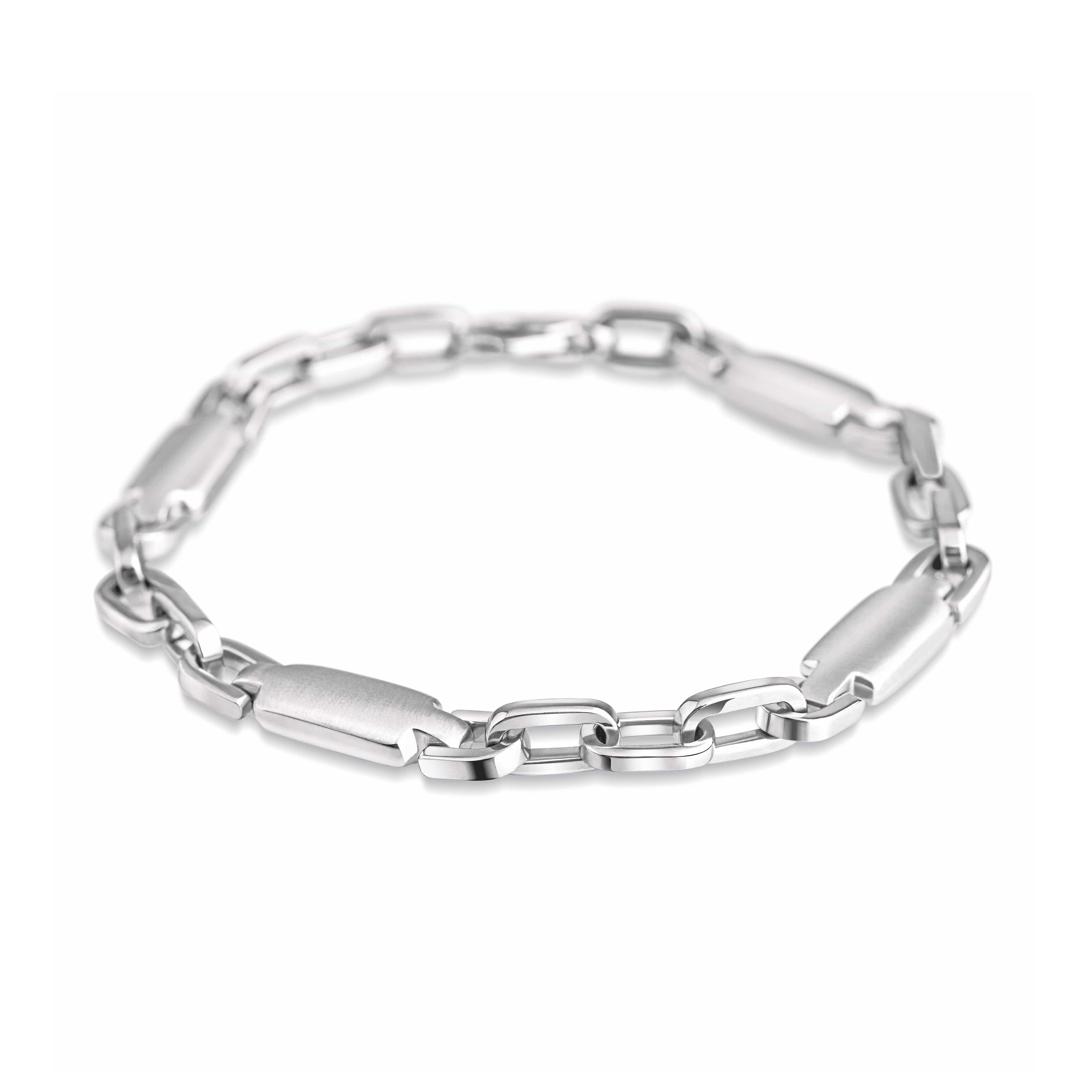 Classic Platinum Evara Bracelet for Men JL PTB 643