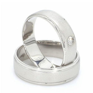 Classic Platinum Love Bands SJ PTO 104-A