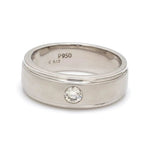 Load image into Gallery viewer, Classic Platinum Solitaire Love Bands SJ PTO 101
