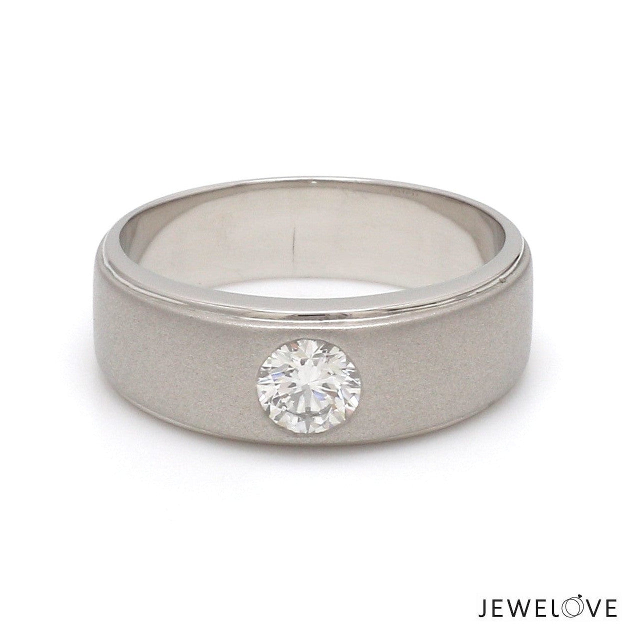 Classic Platinum Solitaire Love Bands SJ PTO 101-A