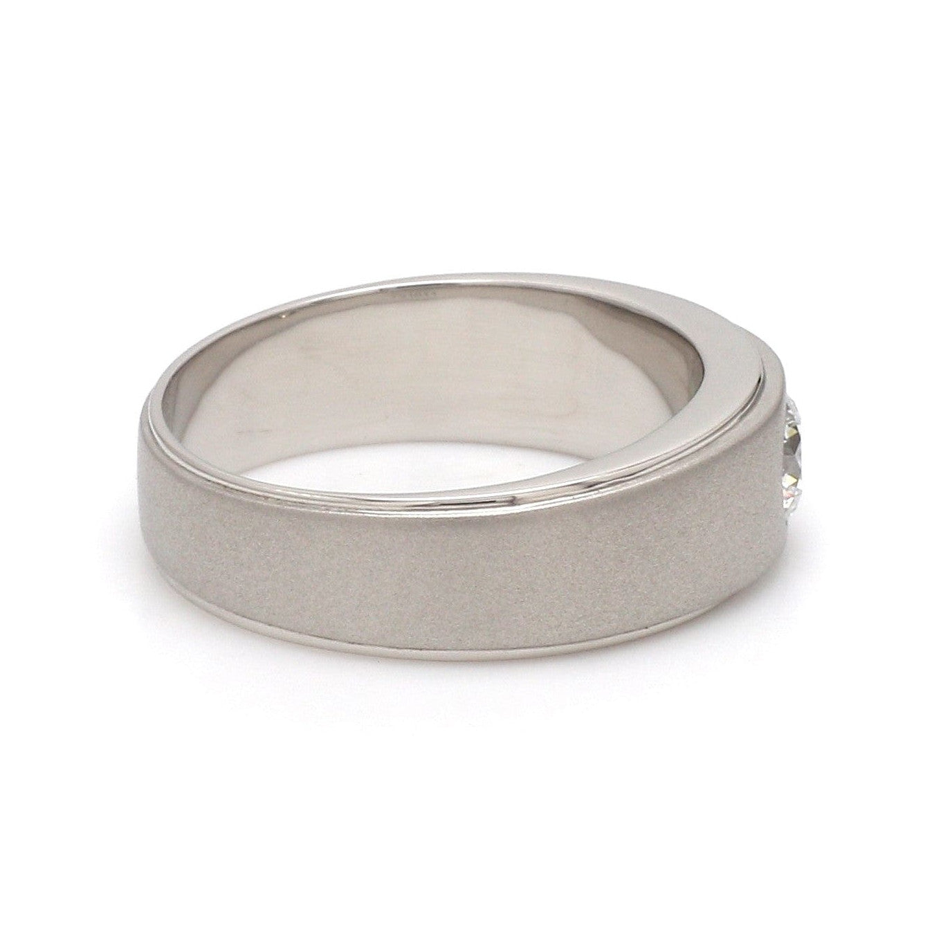 Classic Platinum Solitaire Love Bands SJ PTO 101-A