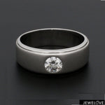 Load image into Gallery viewer, Classic Platinum Solitaire Love Bands SJ PTO 101-A
