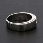 Load image into Gallery viewer, Classic Platinum Solitaire Love Bands SJ PTO 101-Hi-Polish
