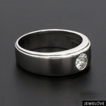 Load image into Gallery viewer, Classic Platinum Solitaire Love Bands SJ PTO 101-Hi-Polish
