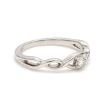 Load image into Gallery viewer, Classic Yet So Different Platinum Couple Rings JL PT 909
