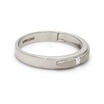 Load image into Gallery viewer, Conjoining Platinum Rings for Couples with Single Diamonds JL PT 599
