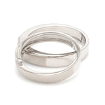 Load image into Gallery viewer, Conjoining Platinum Rings for Couples with Single Diamonds JL PT 599
