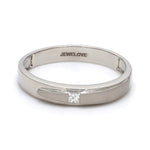 Load image into Gallery viewer, Conjoining Platinum Rings for Couples with Single Diamonds JL PT 599
