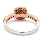 Load image into Gallery viewer, 20-Pointer Halo Diamond Solitaire Platinum Engagement Ring JL PT 582 - RG
