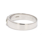 Load image into Gallery viewer, 25-Pointer Single Diamond Platinum Ring for Men SJ PTO 311-Z

