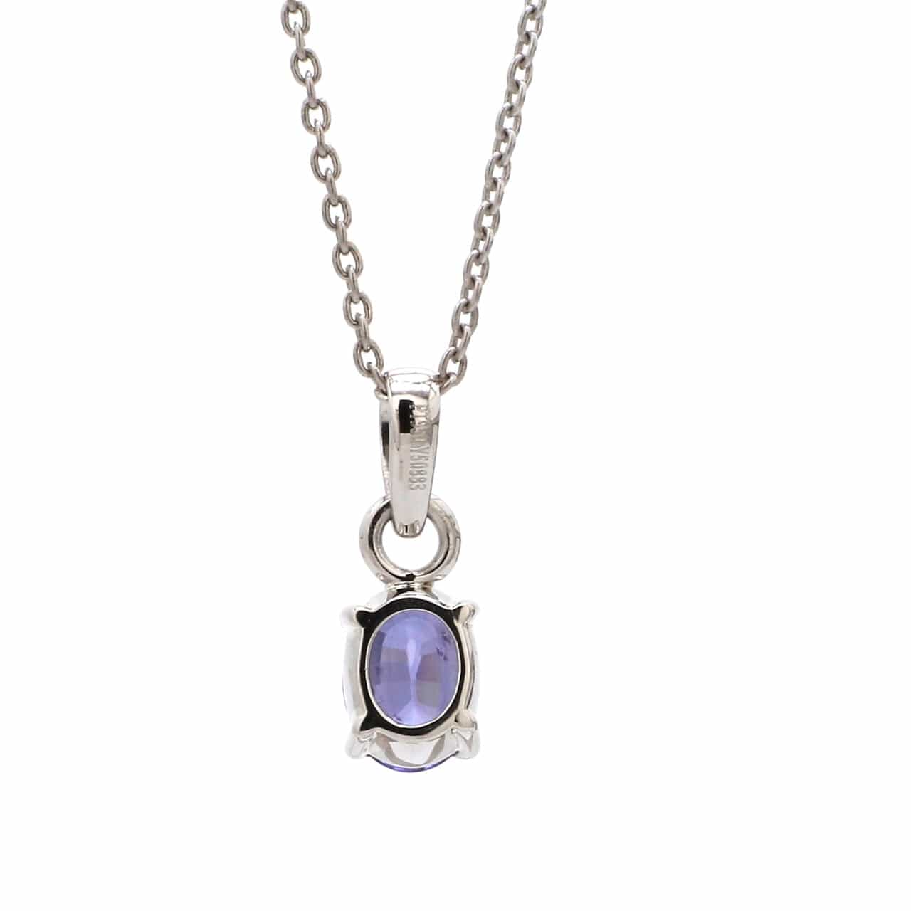 Blue Sapphire Pendant in Platinum JL PT P 315   Jewelove.US