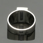 Load image into Gallery viewer, Plain Platinum Ring for Men JL PT 1395

