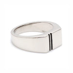 Load image into Gallery viewer, Customised Plain Platinum Ring JL PT 959
