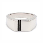 Load image into Gallery viewer, Customised Plain Platinum Ring JL PT 959
