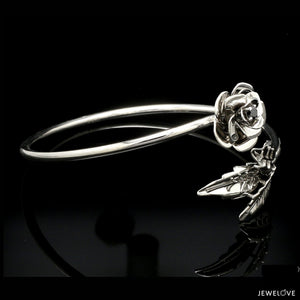 Platinum Bracelet with Black Diamond JL PTB 1264