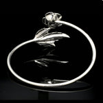 Load image into Gallery viewer, Platinum Bracelet with Black Diamond JL PTB 1264
