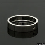 Load image into Gallery viewer, Platinum Men’s Rings with Black Diamond JL PT 953-Black
