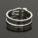 Load image into Gallery viewer, Platinum OM Trishul Ring for Men JL PT 1367
