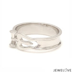 Load image into Gallery viewer, Platinum OM Trishul Ring for Men JL PT 1367
