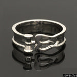 Load image into Gallery viewer, Platinum OM Trishul Ring for Men JL PT 1367
