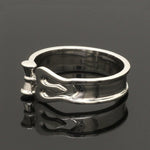 Load image into Gallery viewer, Platinum OM Trishul Ring for Men JL PT 1367
