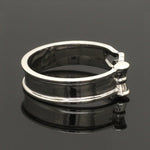 Load image into Gallery viewer, Platinum OM Trishul Ring for Men JL PT 1367
