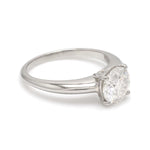 Load image into Gallery viewer, Platinum Ring with Moissanite JL PT 1270
