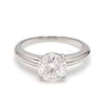 Load image into Gallery viewer, Platinum Ring with Moissanite JL PT 1270
