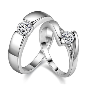 Customised Platinum Solitaire Band with 0.30 cts. Solitaire for Men JL PT 1148
