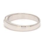 Load image into Gallery viewer, Customised Platinum Solitaire Band with 0.30 cts. Solitaire for Men JL PT 1148
