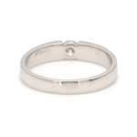 Load image into Gallery viewer, Customised Platinum Solitaire Band with 0.30 cts. Solitaire for Men JL PT 1148
