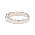 Load image into Gallery viewer, Customised Platinum Solitaire Band with 0.30 cts. Solitaire for Men JL PT 1148
