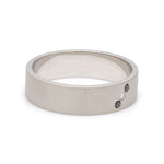 Load image into Gallery viewer, Customised Platinum White &amp; Black Diamond Ring for Men JL PT 1140
