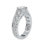 Load image into Gallery viewer, 1-Carat Solitaire Diamond Shank Engagement Ring JL PT 0049-C
