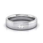 Load image into Gallery viewer, Designer Diamond Platinum Love Bands JL PT R-8044
