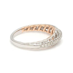 Load image into Gallery viewer, Designer Diamonds Platinum Love Bands with Rose Gold JL PT 1070
