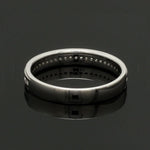 Load image into Gallery viewer, Designer Half Eternity &amp; Plain Platinum Couple Rings JL PT 524
