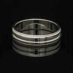 Load image into Gallery viewer, Designer Half Eternity &amp; Plain Platinum Couple Rings JL PT 524

