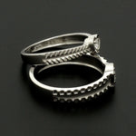 Load image into Gallery viewer, Designer Heart Platinum Love Bands JL PT 922
