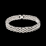 Load image into Gallery viewer, Designer Platinum Bracelet for Men JL PTB 1110
