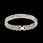 Load image into Gallery viewer, Designer Platinum Bracelet for Men JL PTB 1110
