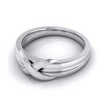 Load image into Gallery viewer, Designer Platinum Couple Rings for Him &amp; Her JL PT 536
